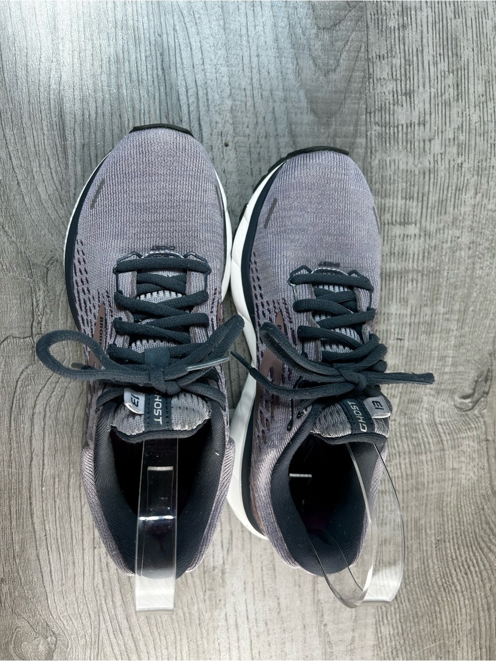Brooks Ghost 13 Women’s Running Shoes - Lavender/Gray Size 6.5 B Athletic - Picture 6 of 14